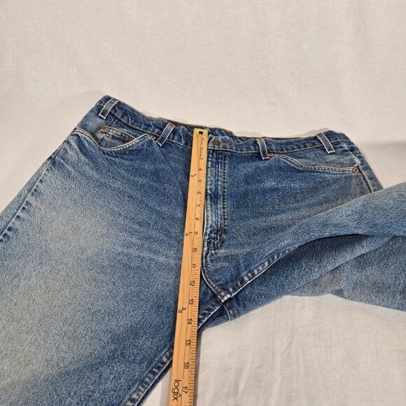 Vintage LEVI'S 505 Orange Tab Regular Fit Straight Leg Jean Size 40x30 - Picture 14 of 16